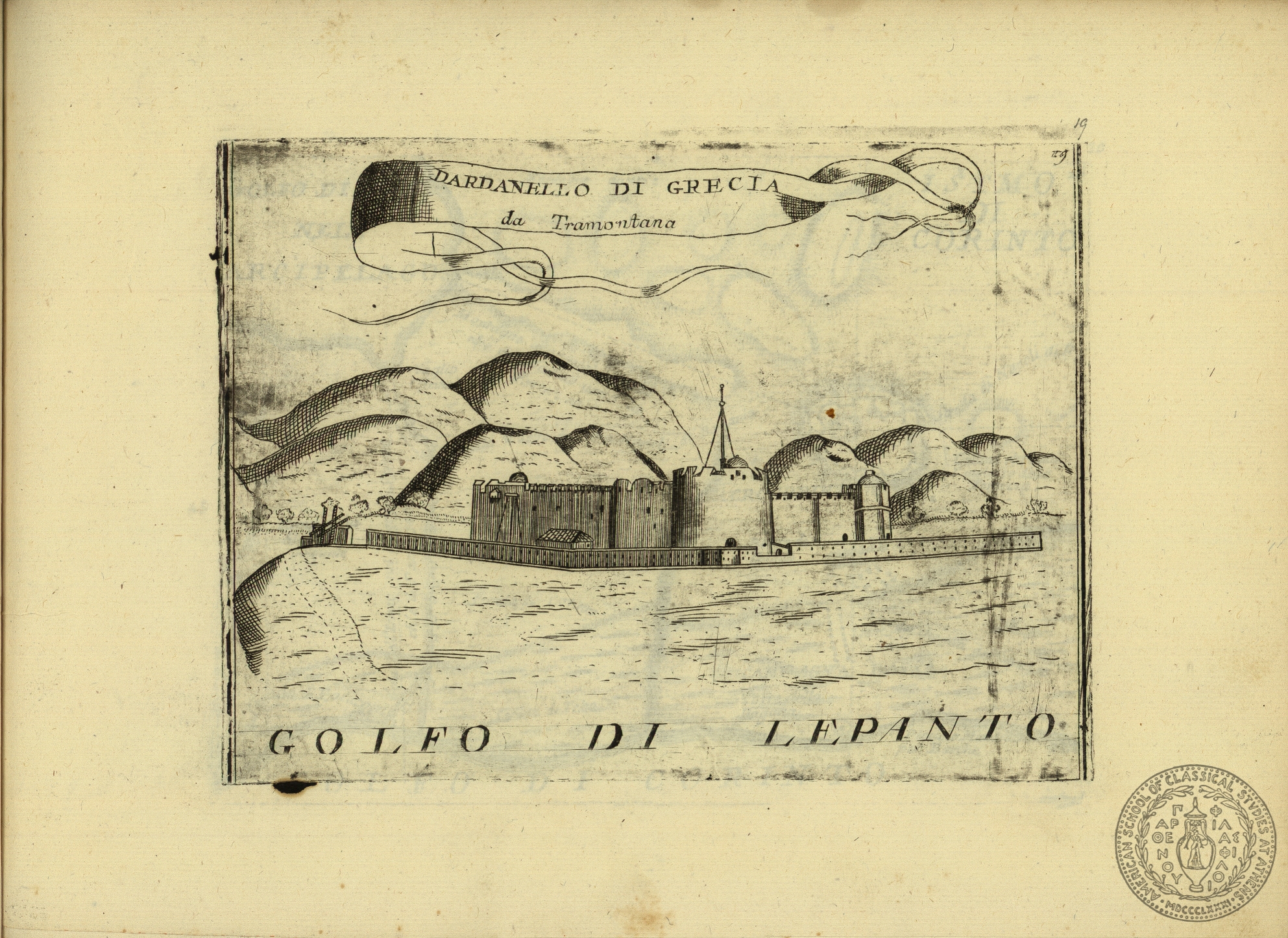 Dardanello di Grecia da tramontana